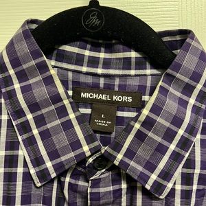 Men’s Michael Kors Dress Shirt Large